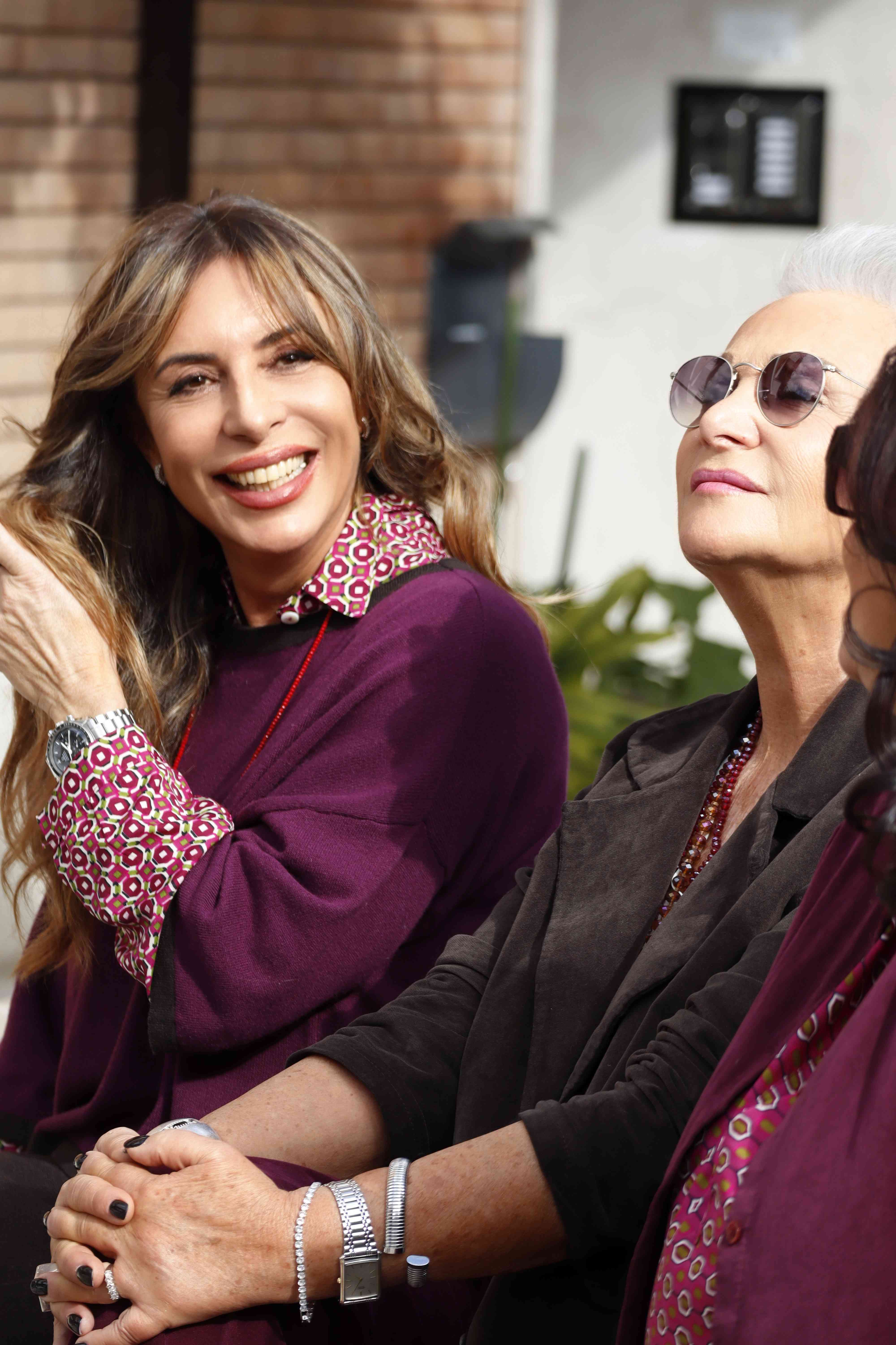 Maglione Eclisse melanzana (lana e cashmere)