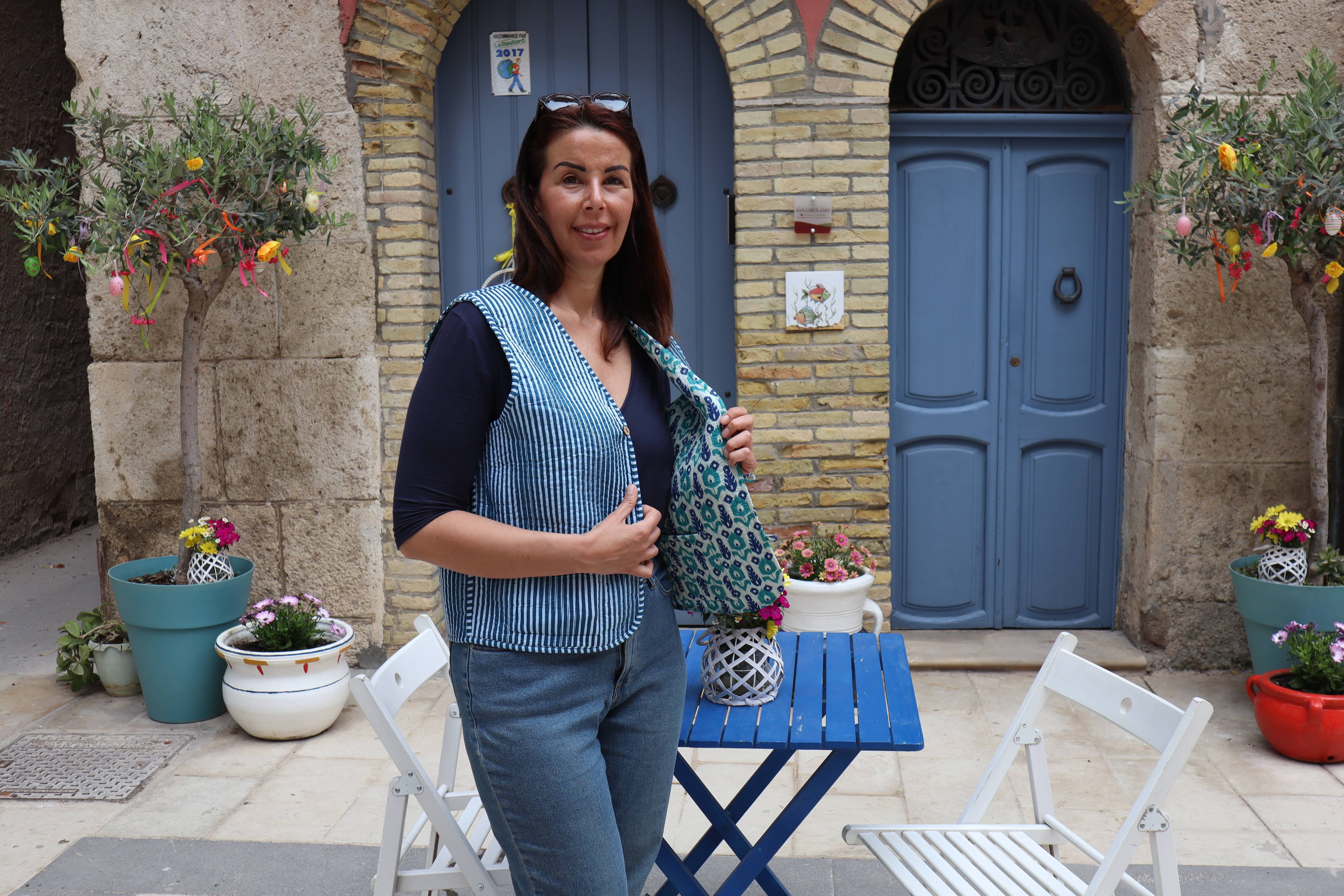Outfit Selva Azul Cotone (3 capi)